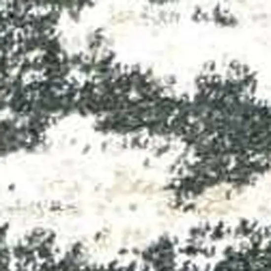 Ivory And Gray Abstract Non Skid Area Rug Photo 6