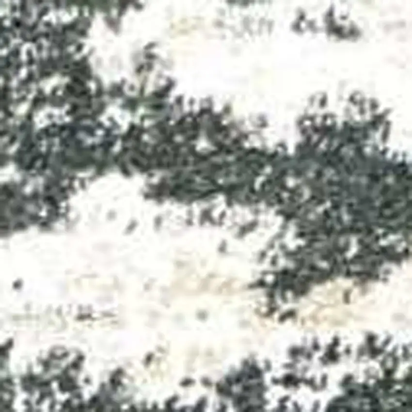 Ivory And Gray Abstract Non Skid Area Rug Photo 6