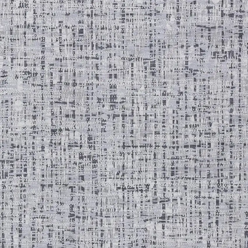 Ivory And Gray Abstract Washable Indoor Outdoor Area Rug Photo 3
