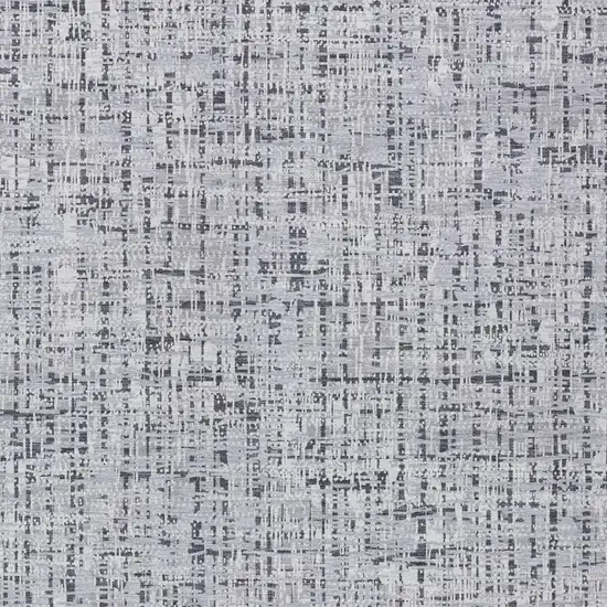 Ivory And Gray Abstract Washable Indoor Outdoor Area Rug Photo 3