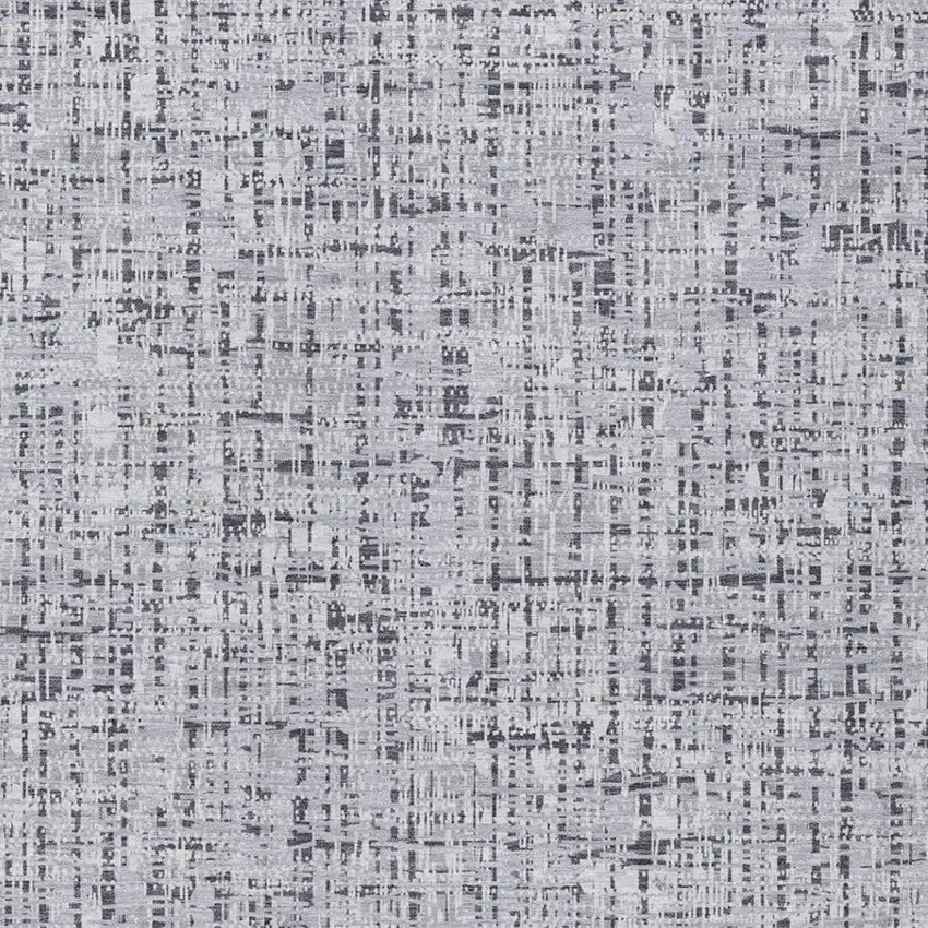 Ivory And Gray Abstract Washable Indoor Outdoor Area Rug Photo 3