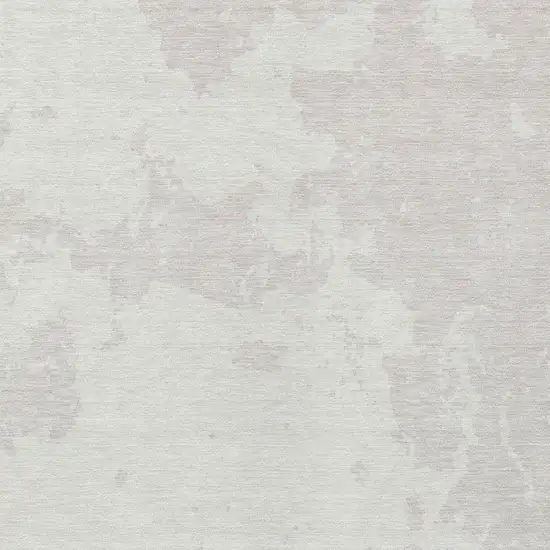 Ivory And Gray Abstract Washable Indoor Outdoor Area Rug Photo 6