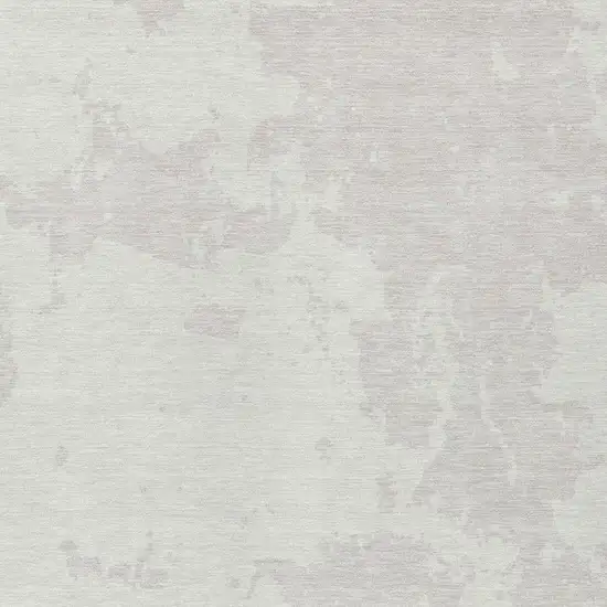 Ivory And Gray Abstract Washable Indoor Outdoor Area Rug Photo 6