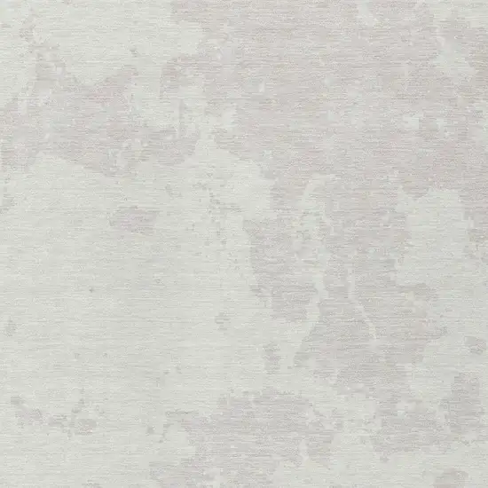 Ivory And Gray Abstract Washable Indoor Outdoor Area Rug Photo 6