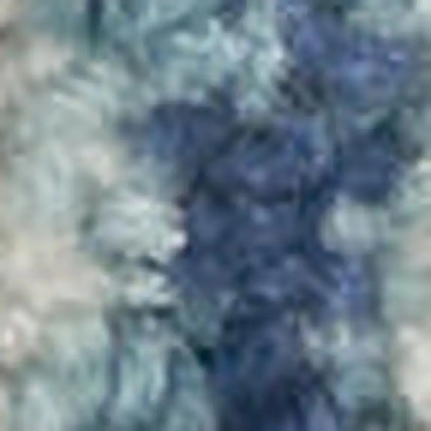 Ivory And Gray Floral Medallion Distressed Area Rug Photo 6