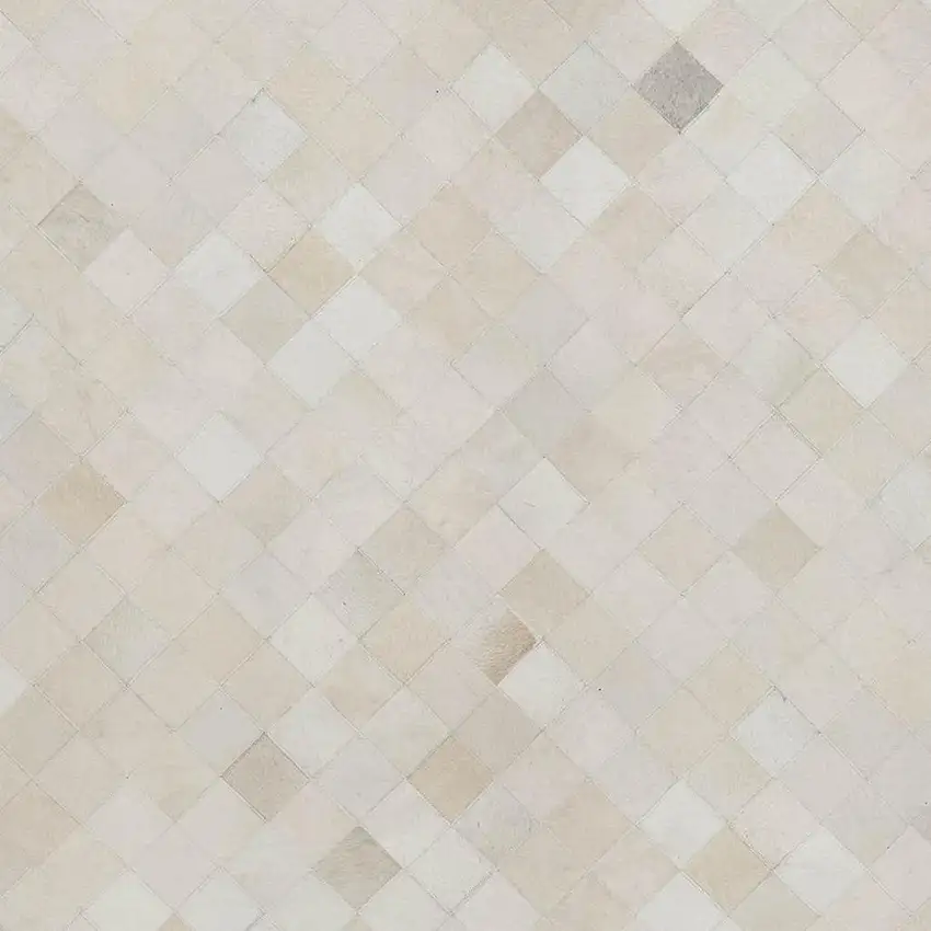 Ivory And Gray Geometric Washable Area Rug With UV Protection Photo 4