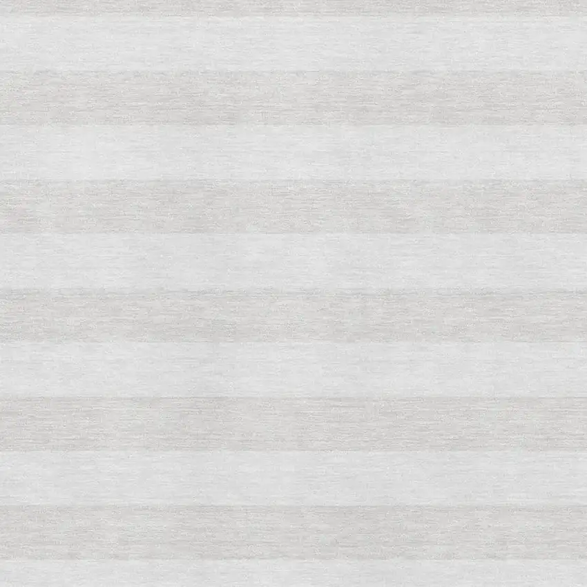 Ivory And Gray Striped Washable Area Rug With UV Protection Photo 4