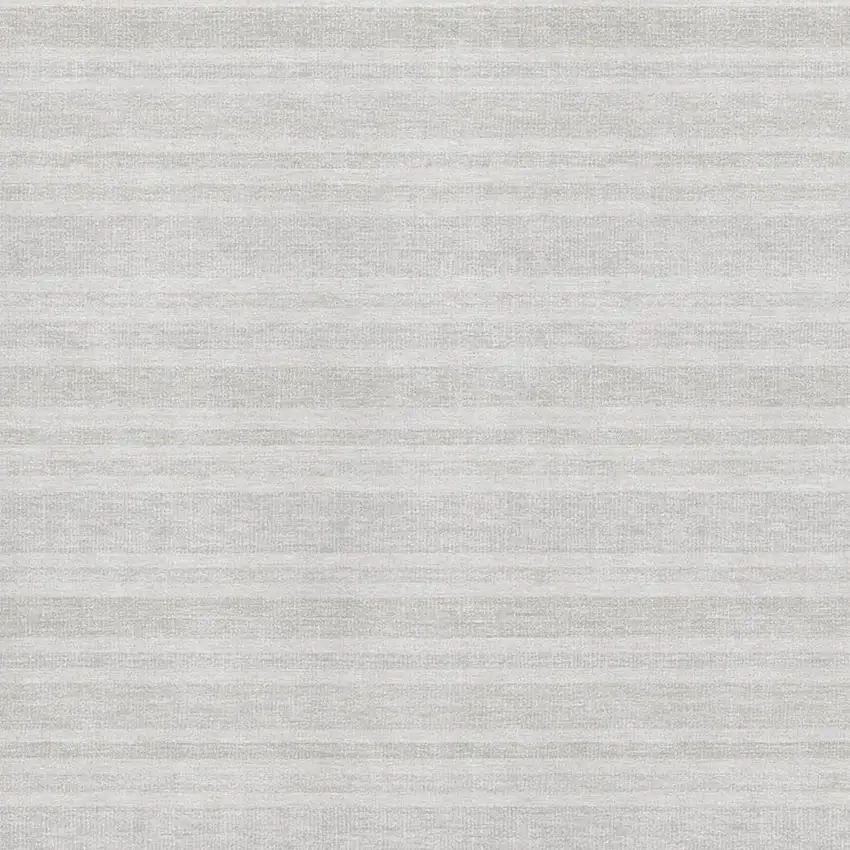 Ivory And Gray Striped Washable Area Rug With UV Protection Photo 4