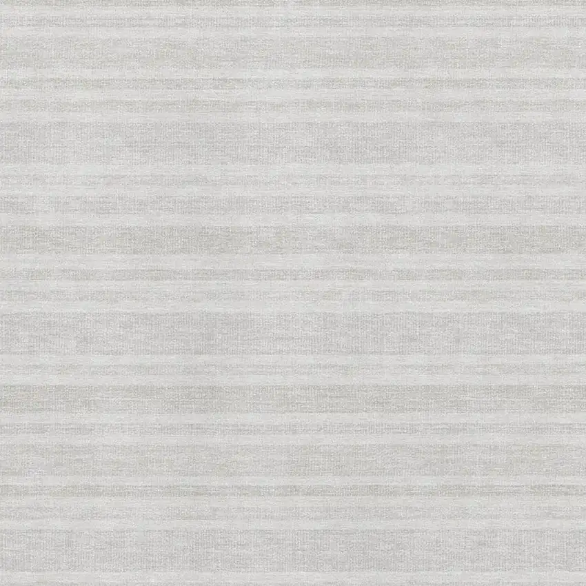 Ivory And Gray Striped Washable Area Rug With UV Protection Photo 3