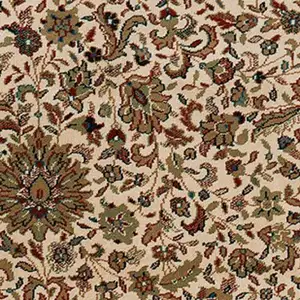 Photo of Ivory And Green Oriental Area Rug