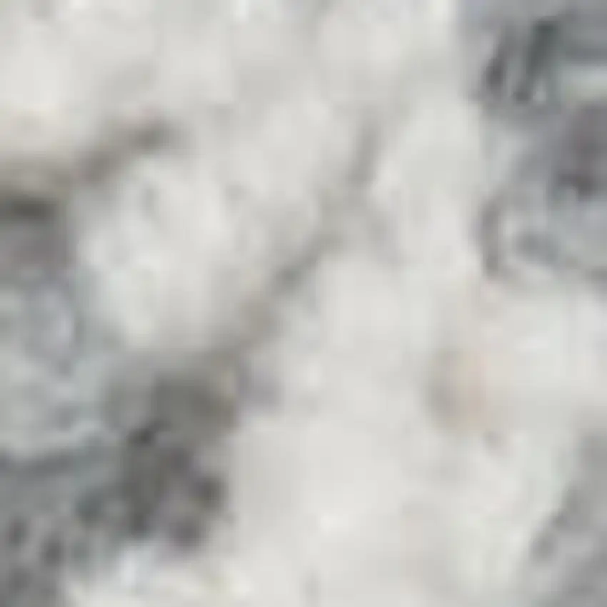 Ivory And Light Gray Abstract Area Rug Photo 2