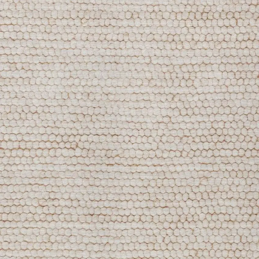 Ivory And Linen Striped Washable Indoor Outdoor Area Rug Photo 3