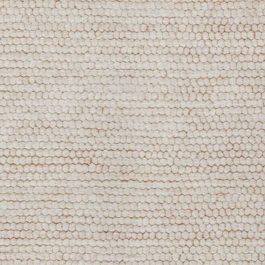 Ivory And Linen Striped Washable Indoor Outdoor Area Rug Photo 3