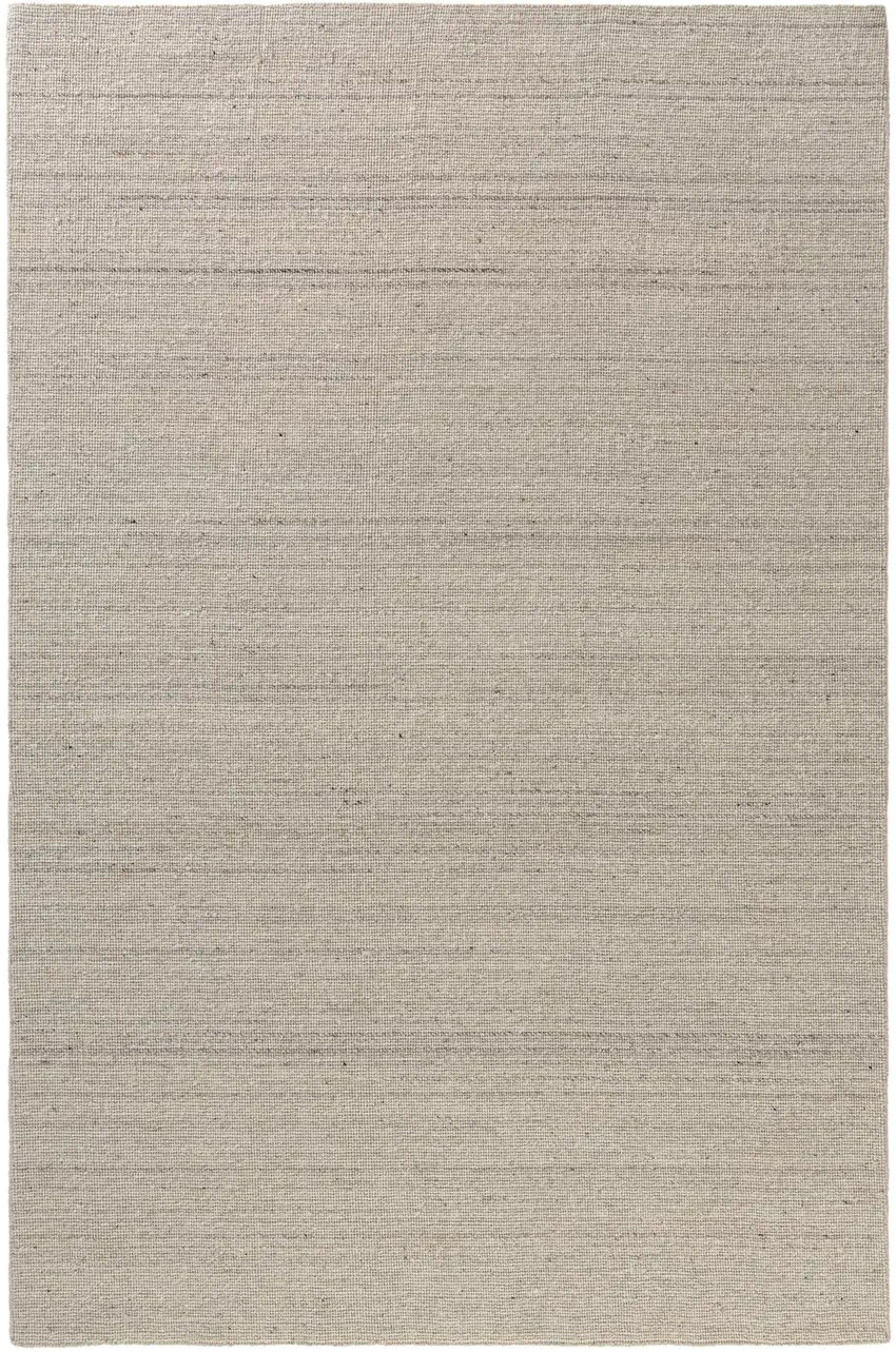 Ivory And Off White Wool Hand Knotted Area Rug Photo 2