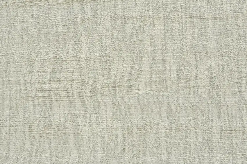 Ivory And Silver Chevron Hand Woven Area Rug Photo 4