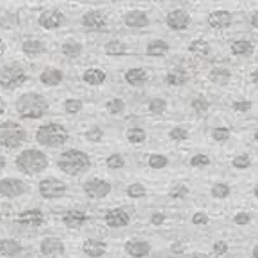 Ivory And Silver Geometric Washable Area Rug With UV Protection Photo 3