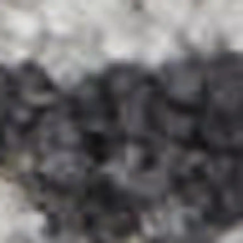 Ivory And Slate Gray Geometric Distressed Area Rug With Fringe Photo 2