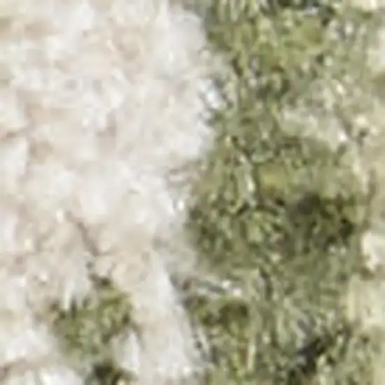 Ivory And Tan Floral Medallion Area Rug Photo 2