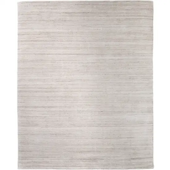 Ivory And Tan Handmade Indoor Outdoor Area Rug Photo 1