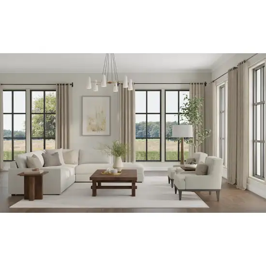 Ivory And Tan Handmade Indoor Outdoor Area Rug Photo 4