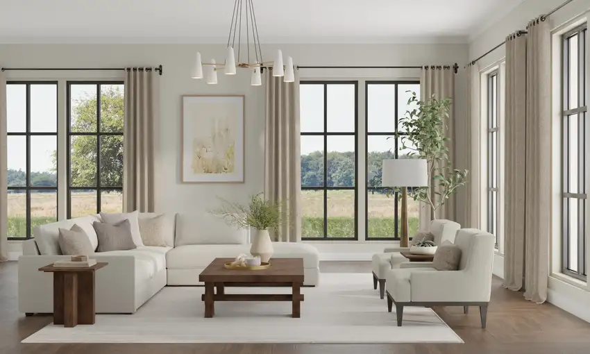 Ivory And Tan Handmade Indoor Outdoor Area Rug Photo 4