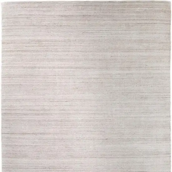 Ivory And Tan Handmade Indoor Outdoor Area Rug Photo 3