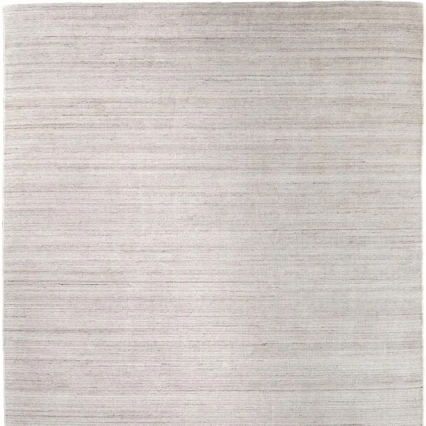 Ivory And Tan Handmade Indoor Outdoor Area Rug Photo 3