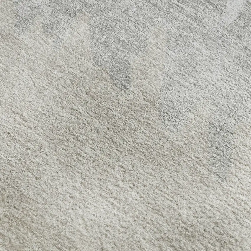 Ivory And Taupe Striped Washable Area Rug With UV Protection Photo 3