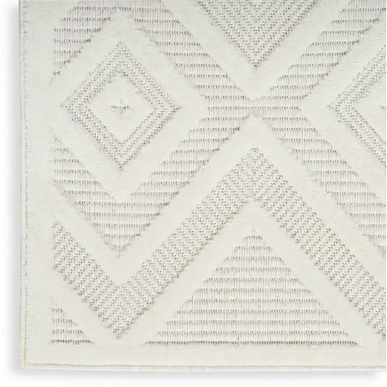 Ivory Indoor Outdoor Area Rug Photo 1