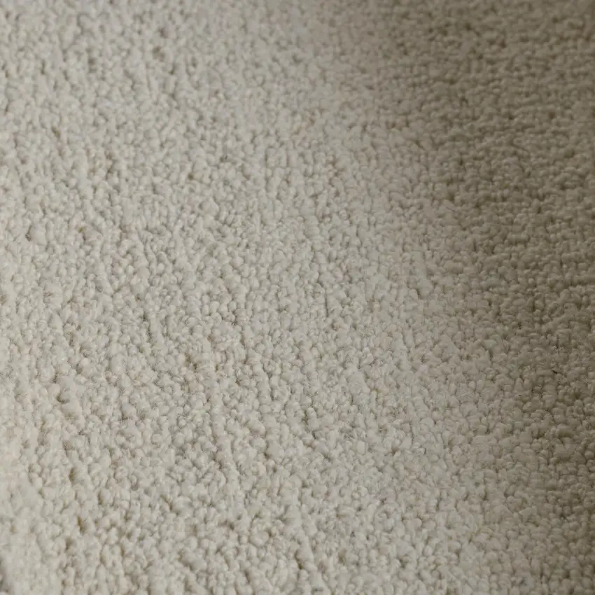Ivory And White Wool Hand Tufted Area Rug Photo 6