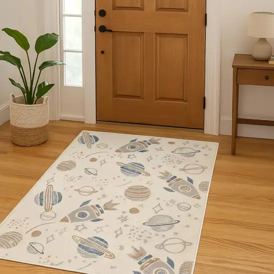 Ivory Area Rug Photo 1