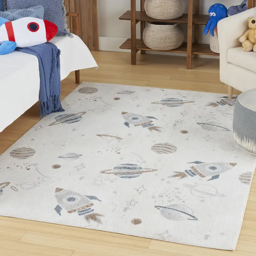 Ivory Area Rug Photo 3