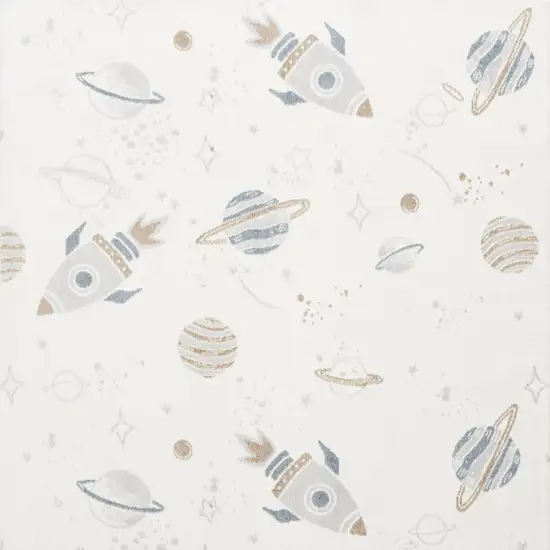 Ivory Area Rug Photo 6