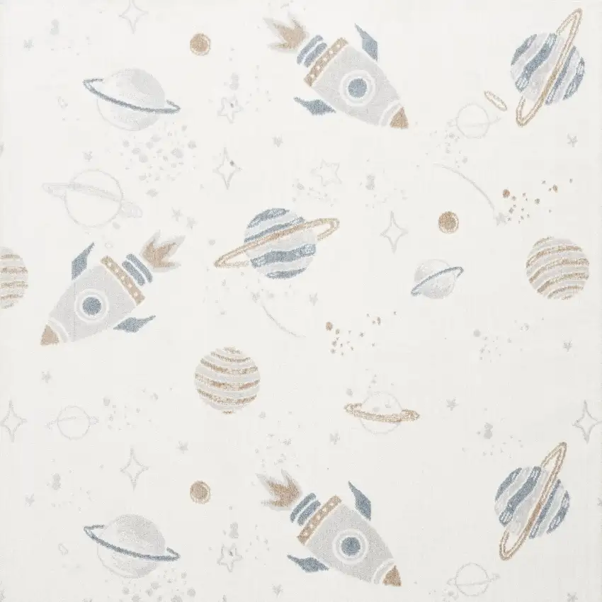 Ivory Area Rug Photo 6