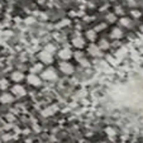 Ivory Beige And Gray Abstract Washable Area Rug With UV Protection Photo 2