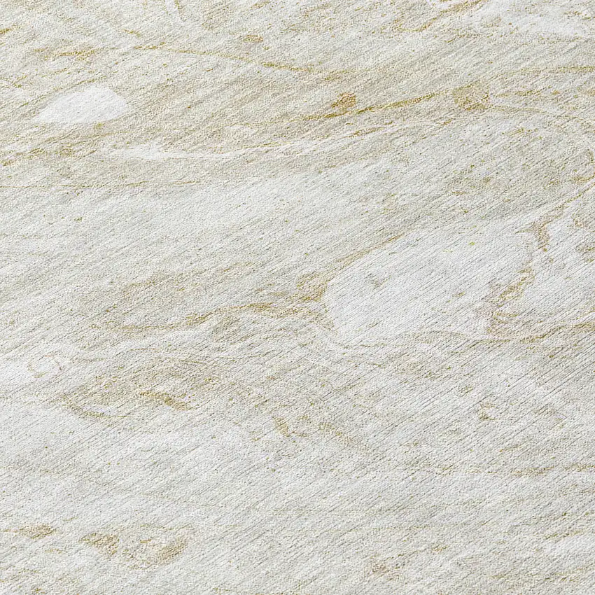 Ivory Beige And Tan Abstract Washable Indoor Outdoor Area Rug Photo 9