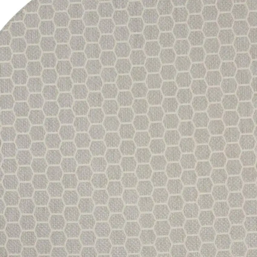 Ivory Beige and Gray Abstract Non Skid Area Rug Photo 3