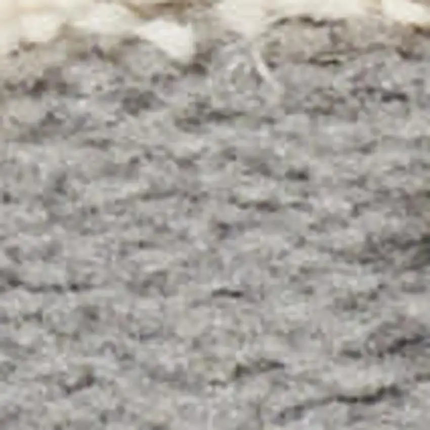 Ivory Black and Gray Abstract Non Skid Area Rug Photo 3