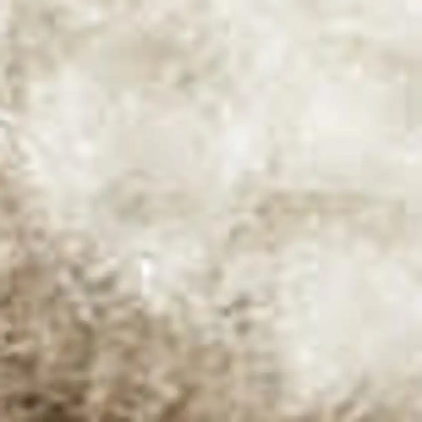 Ivory Black and Gray Abstract Non Skid Area Rug Photo 3