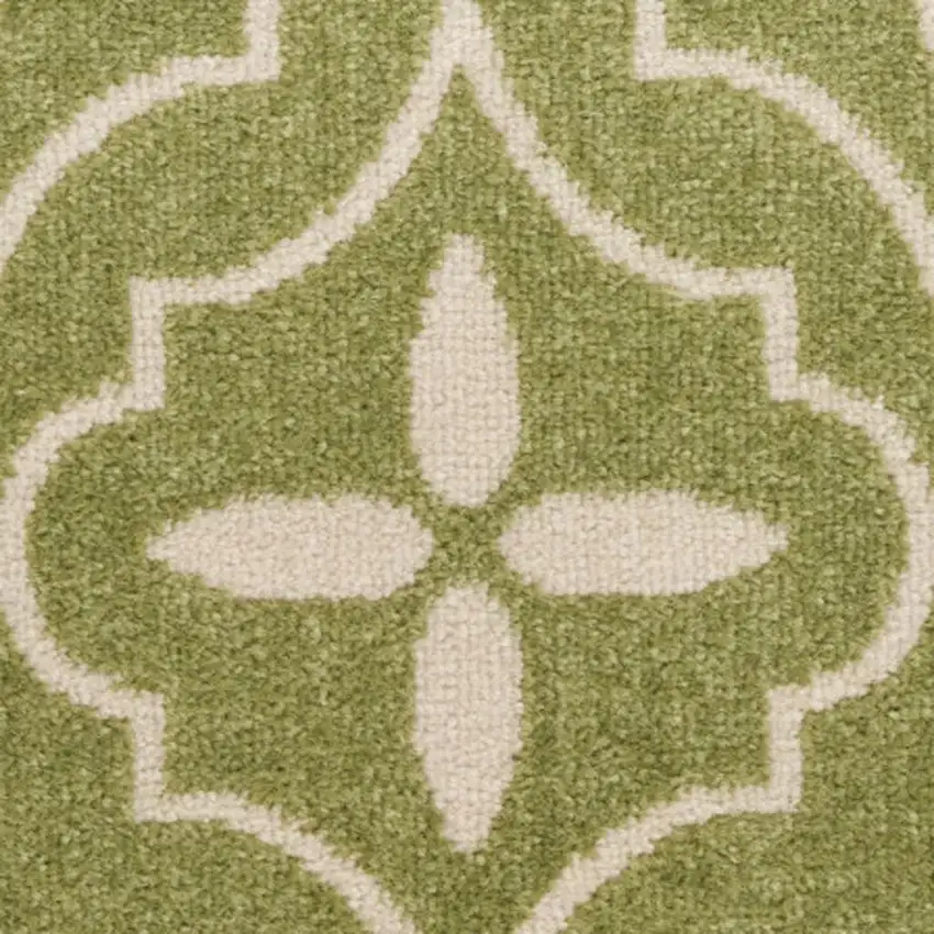 Ivory Black and Gray Floral Non Skid Area Rug Photo 1