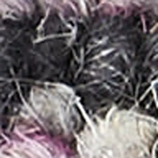 Ivory Black and Gray Wool Geometric Area Rug Photo 2