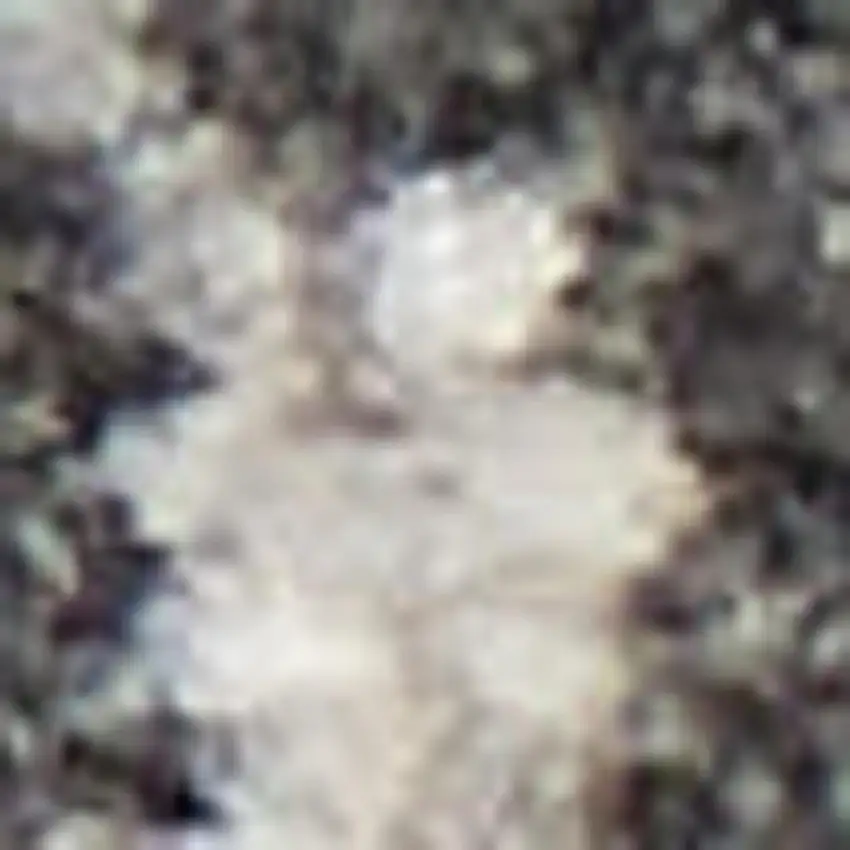 Ivory Blue And Gray Abstract Area Rug Photo 3