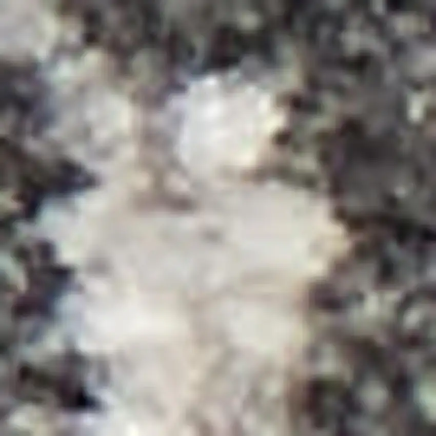 Ivory Blue And Gray Abstract Area Rug Photo 2