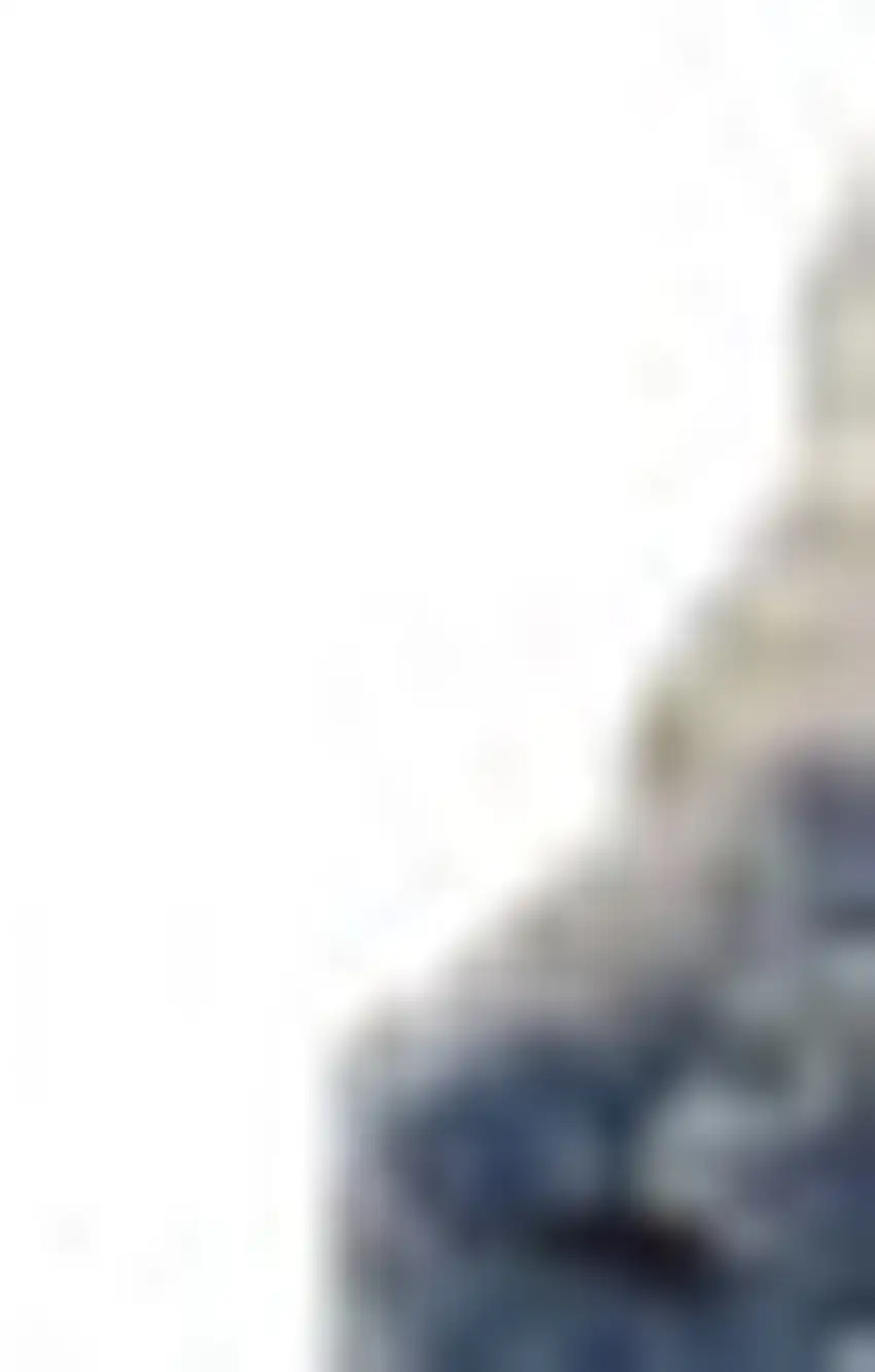 Ivory Blue And Gray Medallion Shag Non Skid Area Rug Photo 5