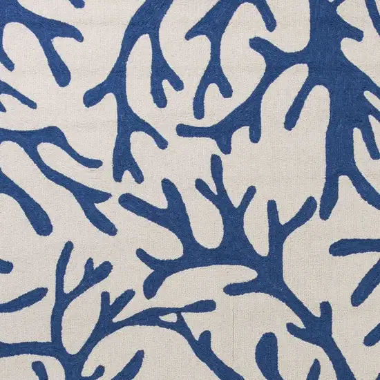Blue Hand Tufted Area Rug Photo 4