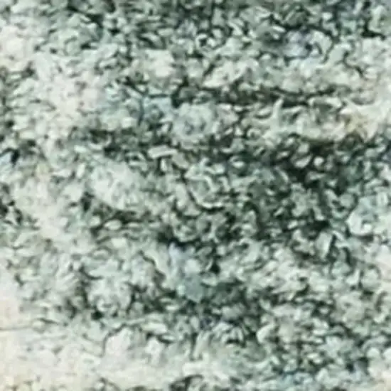 Ivory And Blue Abstract Area Rug Photo 5