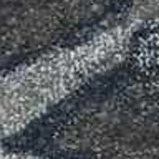 Ivory And Blue Floral Area Rug Photo 5