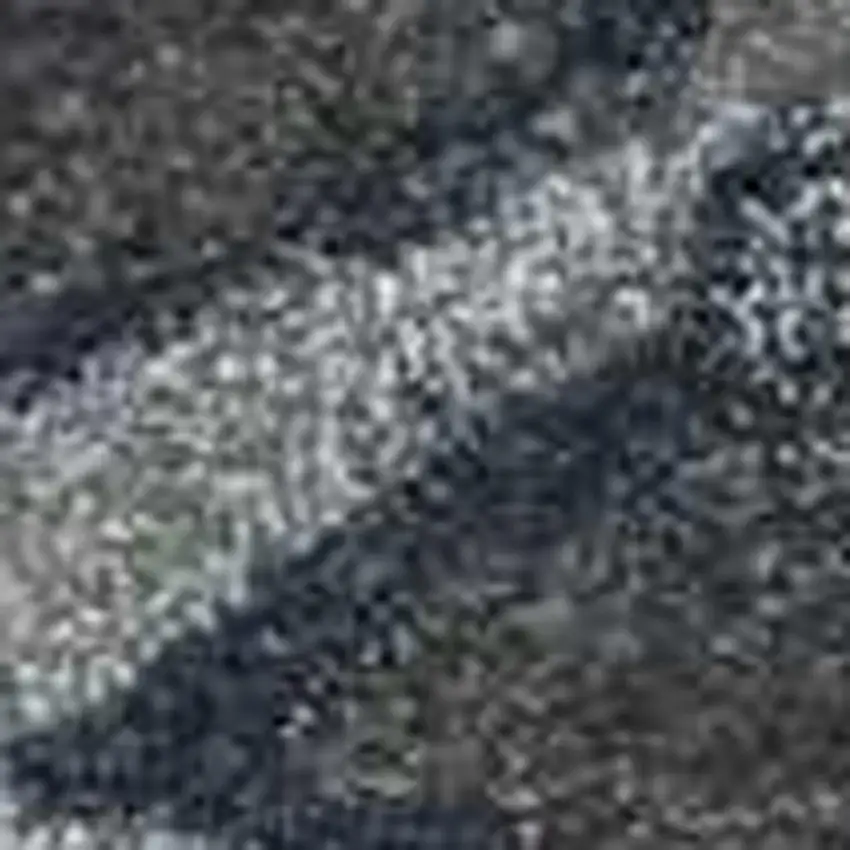 Ivory And Blue Floral Area Rug Photo 5