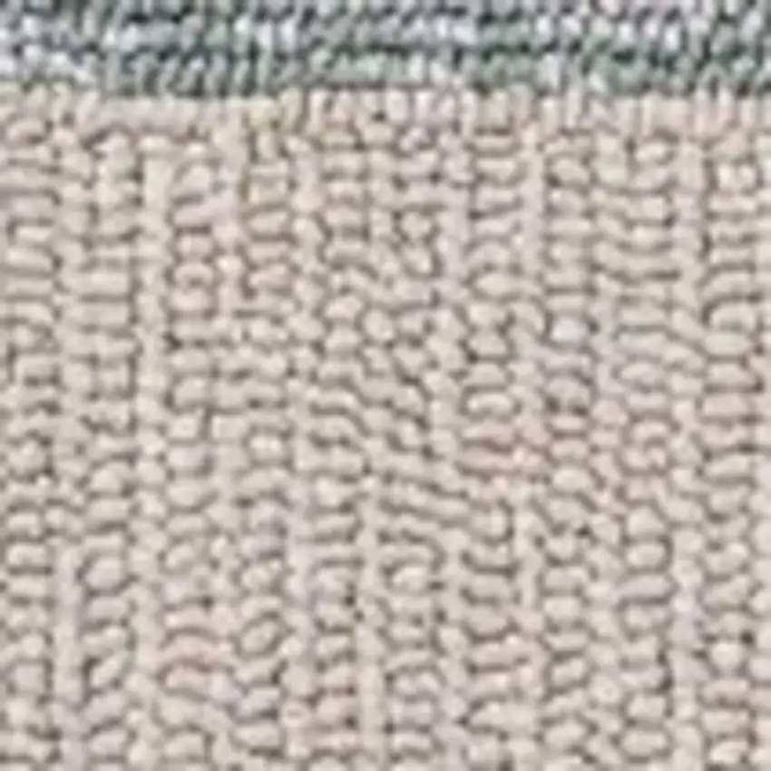 Ivory  Blue Polyester Rug Photo 4