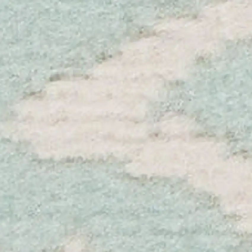 Ivory Blue and Gray Abstract Non Skid Area Rug Photo 7